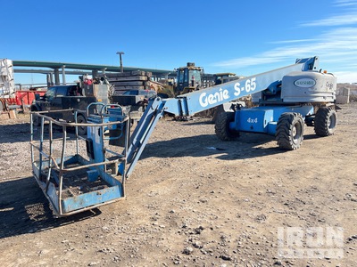 2001 Genie S-65 4WD Diesel Plataforma Elevadora Telescópica