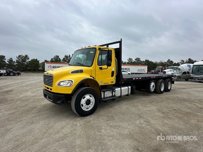 2012 Freightliner M2 106 8x4 Flatbed Truck