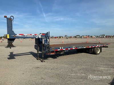 2015 Landoll 23 ft Gooseneck Remolque Portamaquinaria