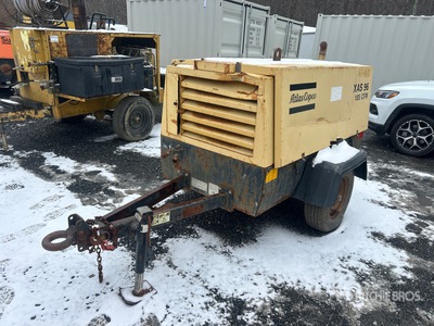 2005 Atlas Copco XAS 96 185 cfm Mobile Compresor de aire