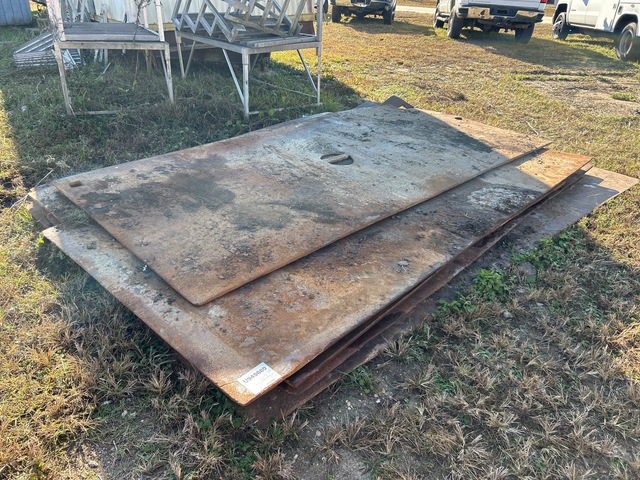 Quantity of (7) Steel Plates