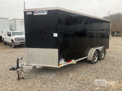 2011 United 16 ft T/A Enclosed Trailer