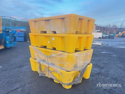 Quantity of (4) Sump / Drip Tray