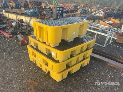 Quantity of (4) Sump / Drip Tray