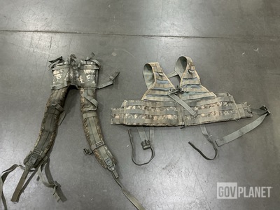 (135) Enhanced Frame Shoulder Straps & (78) Fighting Load Carriers