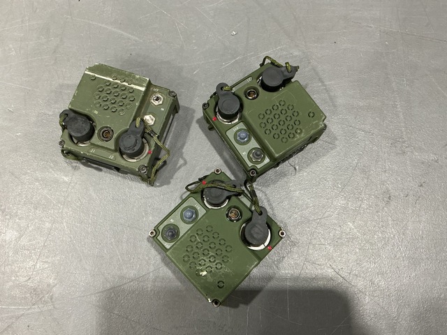 (3) Harris RF-5983-SA001 Speaker/Mic Assemblies