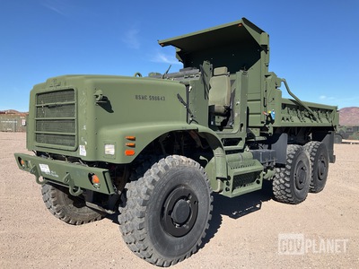 2007 Oshkosh AMK29A1 MTVR 7 Ton 6x6 Dump Truck