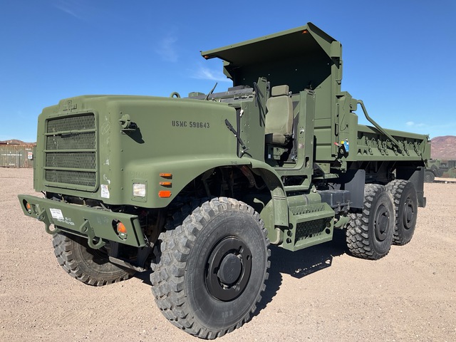 2007 Oshkosh AMK29A1 MTVR 7 Ton 6x6 Dump Truck