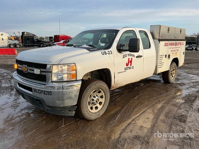 2013 Chevrolet Silverado 3500HD 4x2 Extended Cab Camion utilitaire