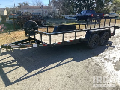 Down to Earth DTE7614UT35B 14 ft T/A Utility Trailer