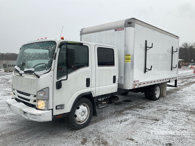 2018 Isuzu NPR HD Furgoneta caja cerrada