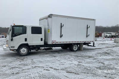 2018 Isuzu NPR HD Van Truck