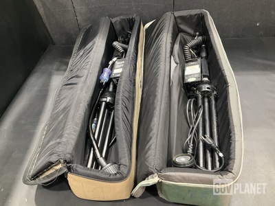 (2) Aseptico ALU-29CF AseptiLight Operating Lights