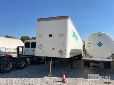 1993 Great Dane 7411TAL 48 ft x 102 in T/A Gesloten aanhangwagen