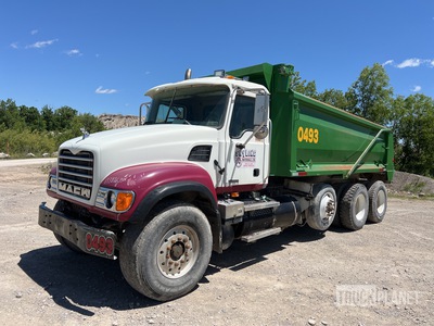 2004 Mack CV713 8x4 Tri/A Dump Truck