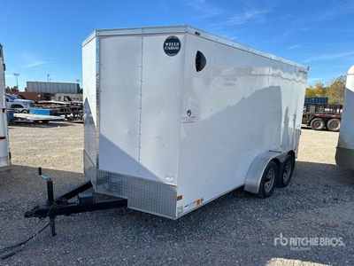 2023 American Group Cargo Trailer 18 ft T/A Enclosed Trailer