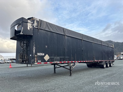2014 Ty-Crop 53 ft x 102 in Tri/A Moving Floor Open-Top Chip Trailer