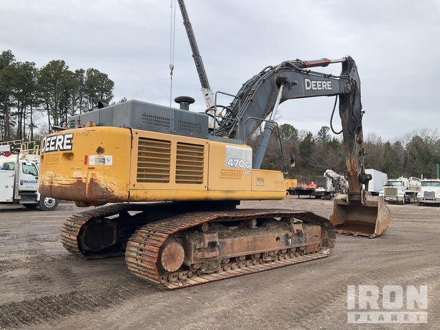 EXCAVADORA 2012 JOHN DEERE 470GLC