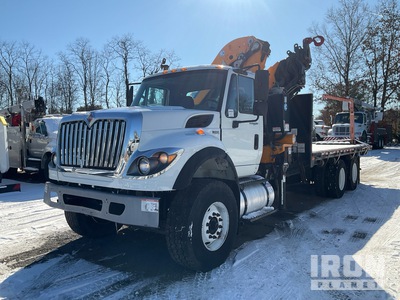 2014 EFFER 365/8S 25570 lb Knuckle Boom on 2015 International 7500 6x4 Knuckle Ciężarówka z wysięgnikiem