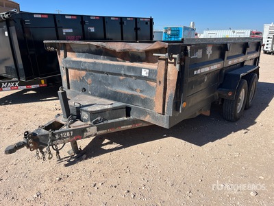2010 PJ 14 ft T/A Dump Utility Trailer