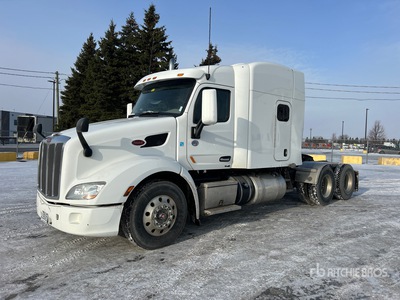 2020 Peterbilt 579 6x4 T/A Sleeper Truck Tractor