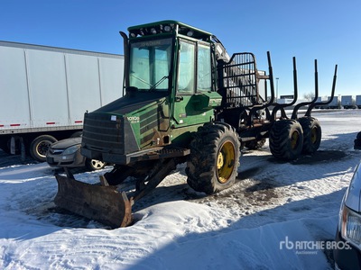 2008 John Deere 1010D 6x6 Log Forwarder (Inoperable)