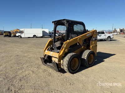 2016 Cat 226D High Flow شاحنة جرافة