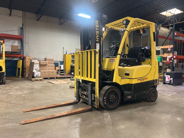 2021 (unverified) Hyster S50FT 4800 lb Cushion Tire Forklift