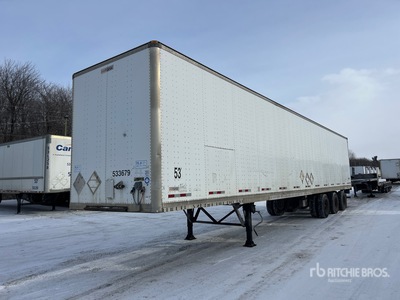 2006 Manac 53 ft x 102 in Tri/A Gesloten aanhangwagen