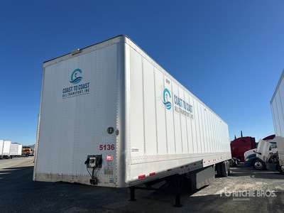 2014 Wabash DVHDHPC 53 ft x 102 in T/A Rimorchio furgonato