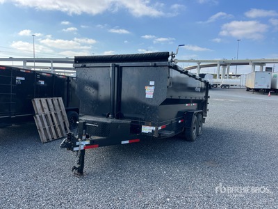 2024 Texas Pride DT716416KBP 16 ft T/A Dump Utility Trailer