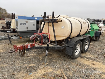 Multiquip WT5 500 gal T/A Remolque de tanque de agua