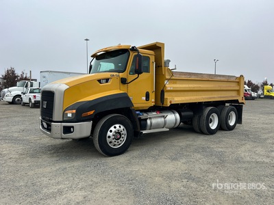 2014 Cat CT660 6x4 T/A Dump Truck