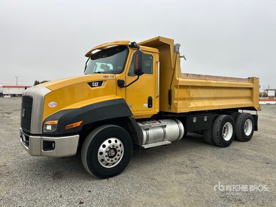 2014 Cat CT660 6x4 T/A Dump Truck