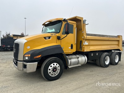 2014 Cat CT660 6x4 T/A Dump Truck