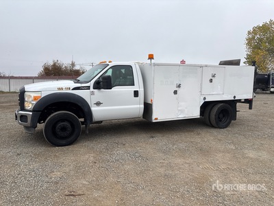 2012 Ford F-550 4x2 Saw Body Truck