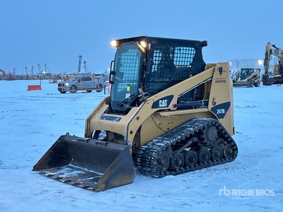 2008 Cat 247B2 Compacte Schranklader