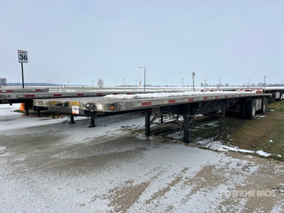 2019 Utility FS2CHA 53 ft T/A Flatbed Trailer