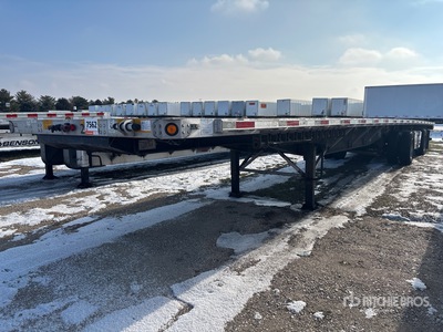 2019 Utility FS2CHA 53 ft T/A Spread Axle Flatbed Trailer
