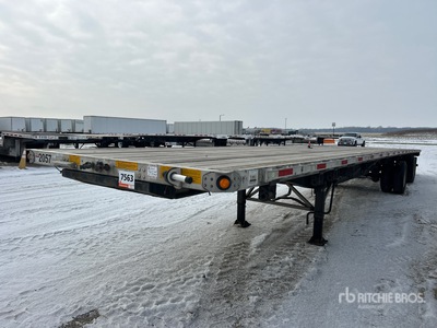2019 Utility FS2CHA 53 ft T/A Flatbed Trailer