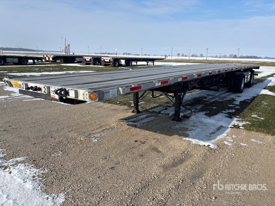 2020 Utility FS2CHA 53 ft T/A Spread Axle Flatbed Trailer