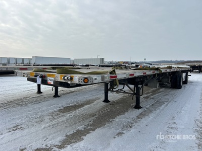 2018 Utility FS2CHA 53 ft T/A Flatbed Trailer