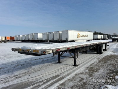 2018 Utility FS2CHA 53 ft T/A Flatbed Trailer