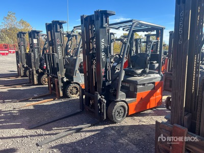 2019 Toyota 8FBE20U 1750 lb Electric Forklift