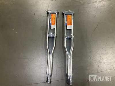 (16) Pairs of Guardian TAA80535 Crutches