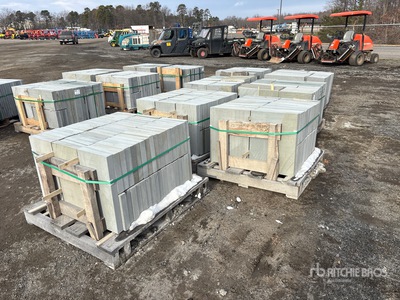 Quantity of (7) Pallets of Bluestone Landscaping Paver Stones