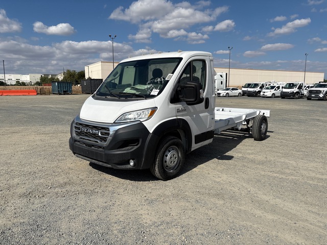 2023 Ram 3500 Promaster Cutaway 4x2 Cab and Chassis (Unused)
