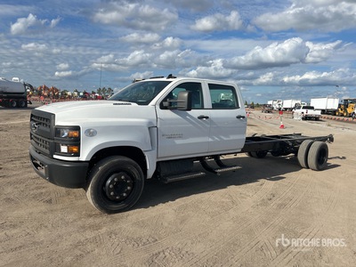 2023 Chevrolet Silverado 4500HD 4x2 Crew Cab Cab & Chassis (Unused)