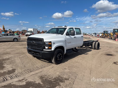 2023 Chevrolet Silverado 4500HD 4x2 Crew Cab Cab and Chassis (Unused)