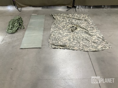 (6) Wet Weather Ponchos, (12) Duffel Bags & Assorted Items